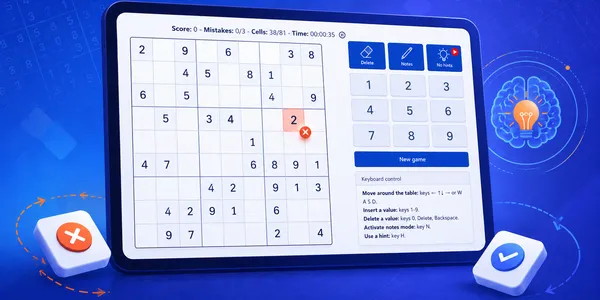 Top 10 Mistakes Made by Beginner Sudoku Players